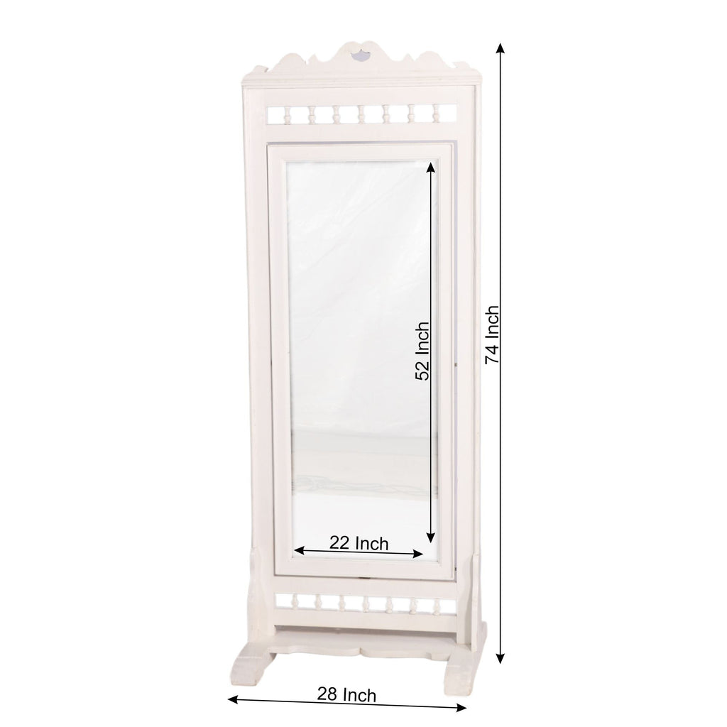 Melina Solid Wood Wall Mirror — view 3