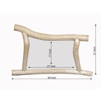 Maura Gold Wall Mirror — view 2