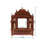 Lucia Tiled Wall Mirror — view 4