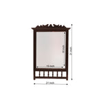 Lorelei Carved Wall Mirror — view 4