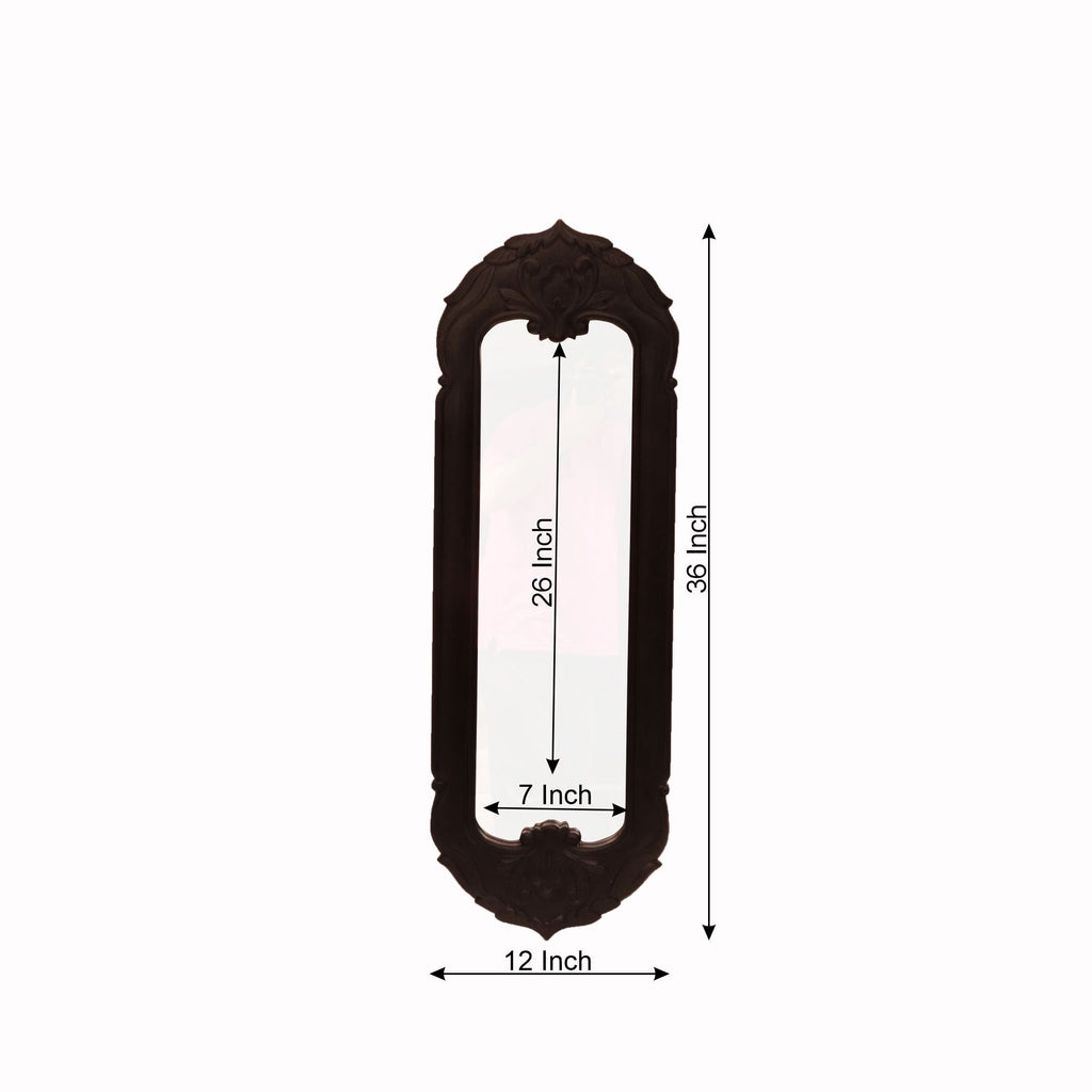 Lola Carved Wall Mirror — view 4