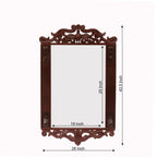 Linden Carved Wall Mirror — view 3