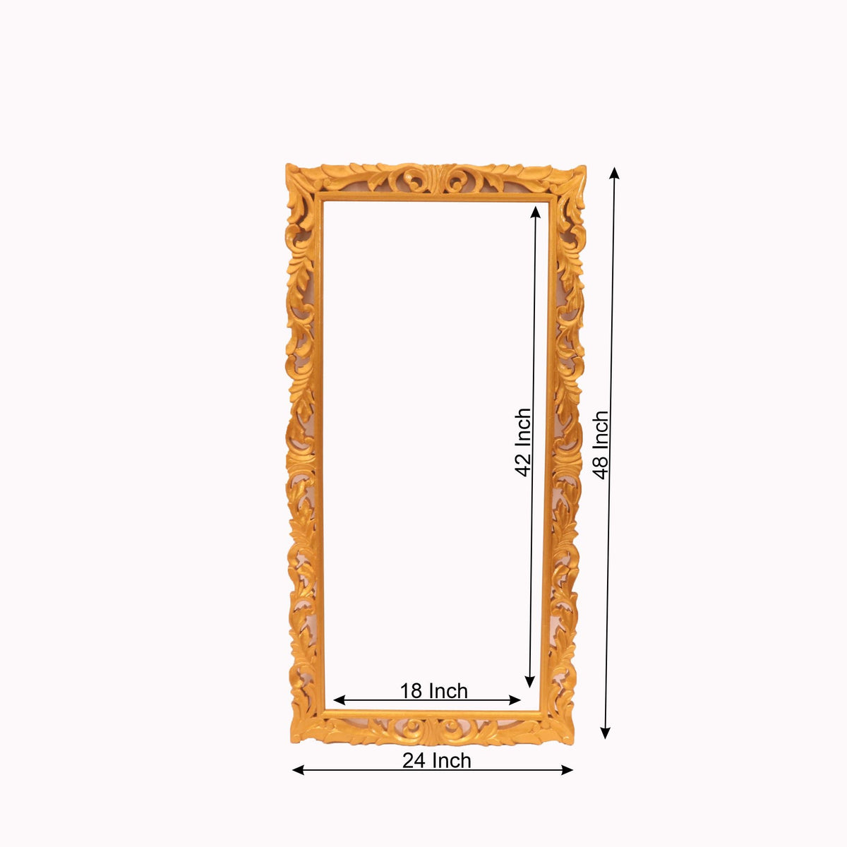 Lila Gold Wall Mirror — view 5