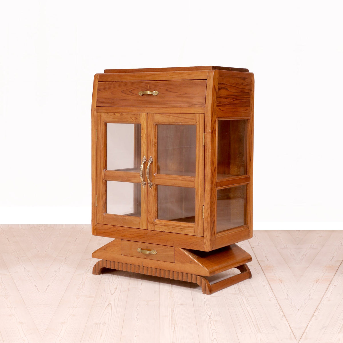 Naia Carved Drawer Chest — view 1
