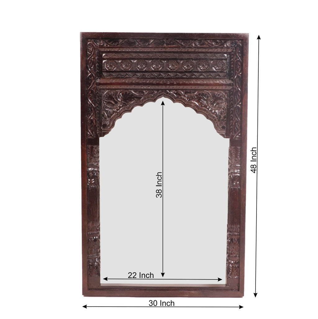 Leonie Carved Wall Mirror — view 4