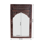 Leonie Carved Wall Mirror — view 4