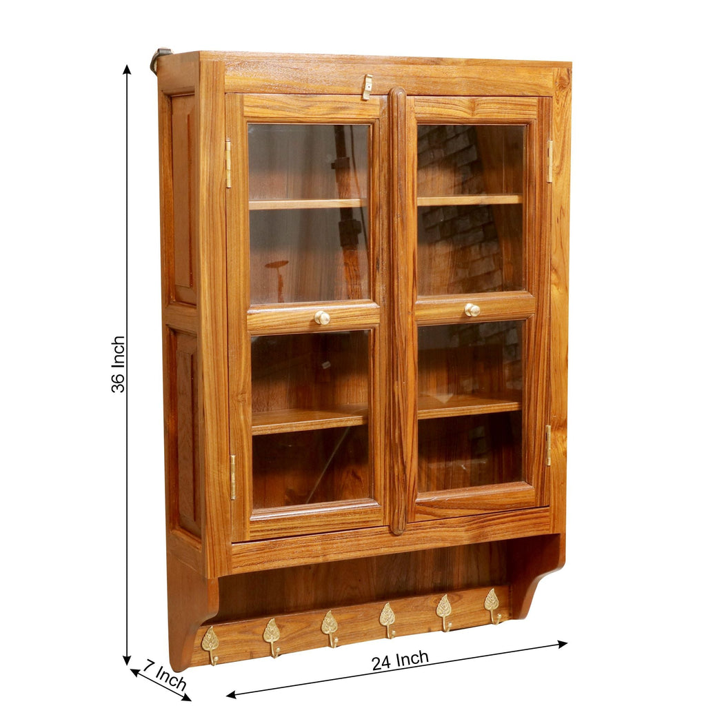 Helena Glass Panel Wall Cabinet — view 5