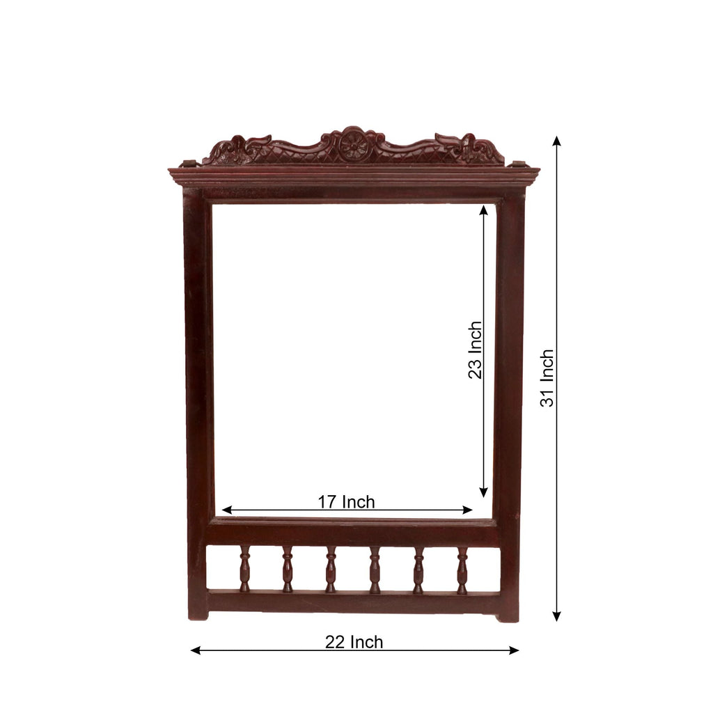 Lena Carved Wall Mirror — view 4