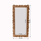 Jora Carved Wall Mirror — view 6