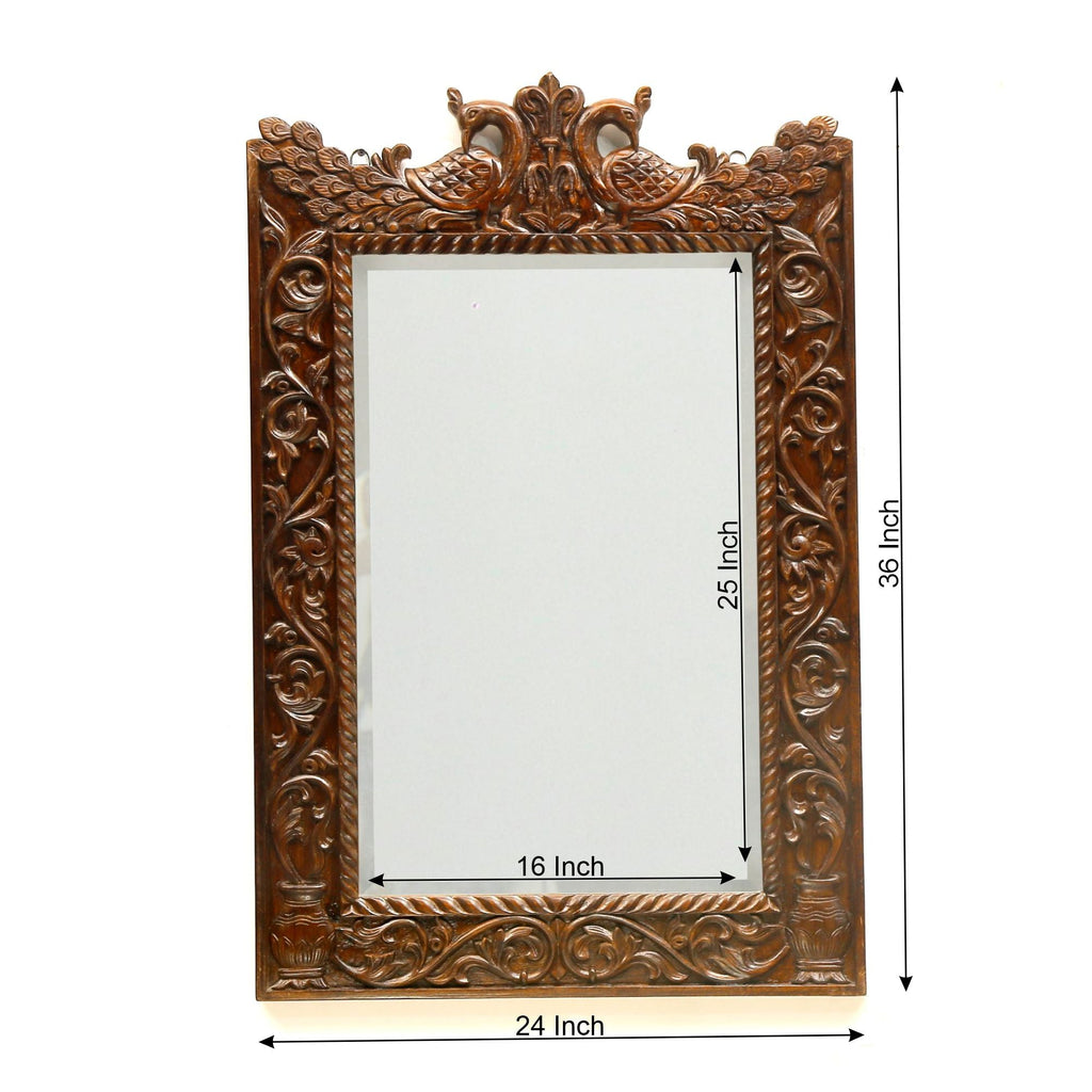 Ivana Carved Wall Mirror — view 5
