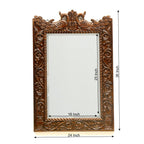 Ivana Carved Wall Mirror — view 5