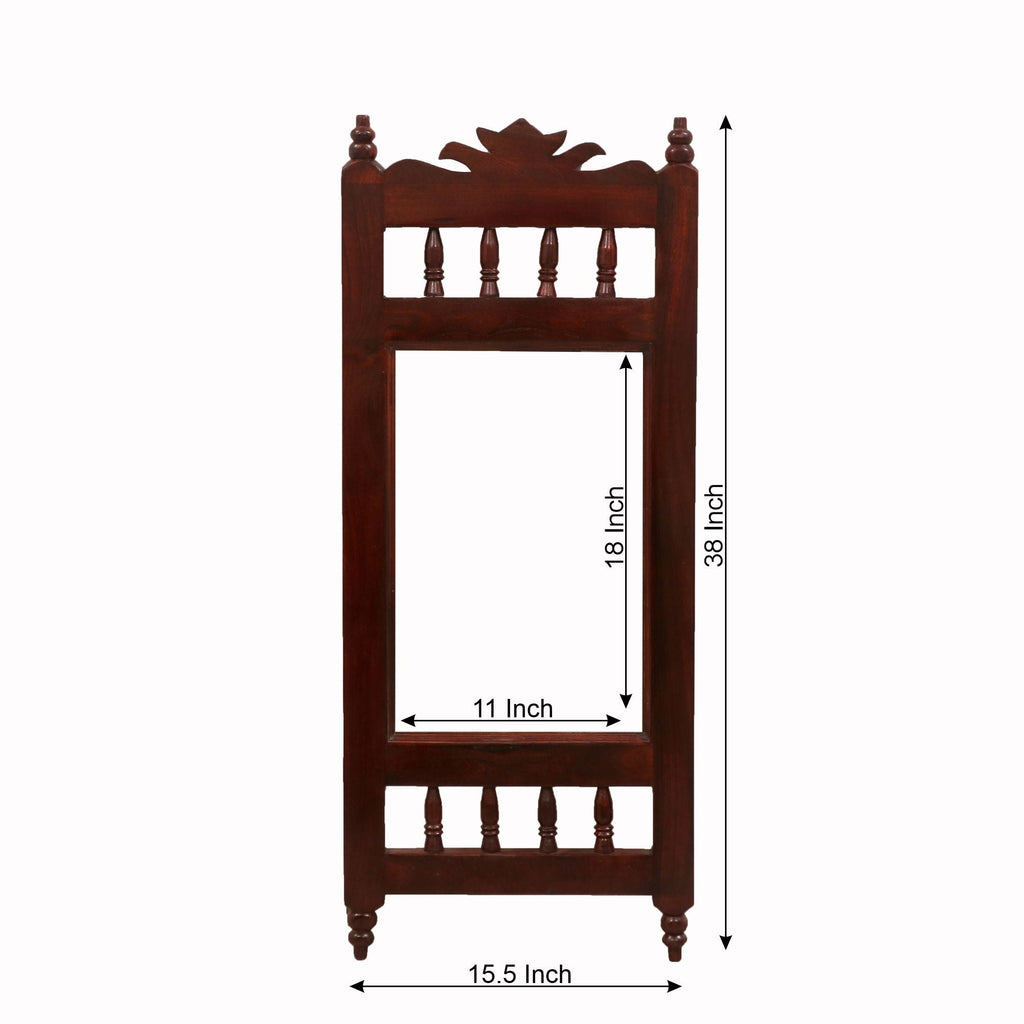 Haven Solid Wood Wall Mirror — view 4