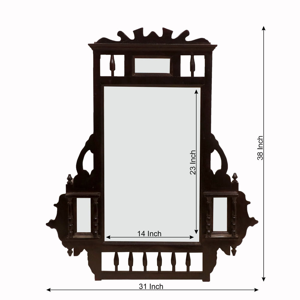 Halia Carved Wall Mirror — view 7