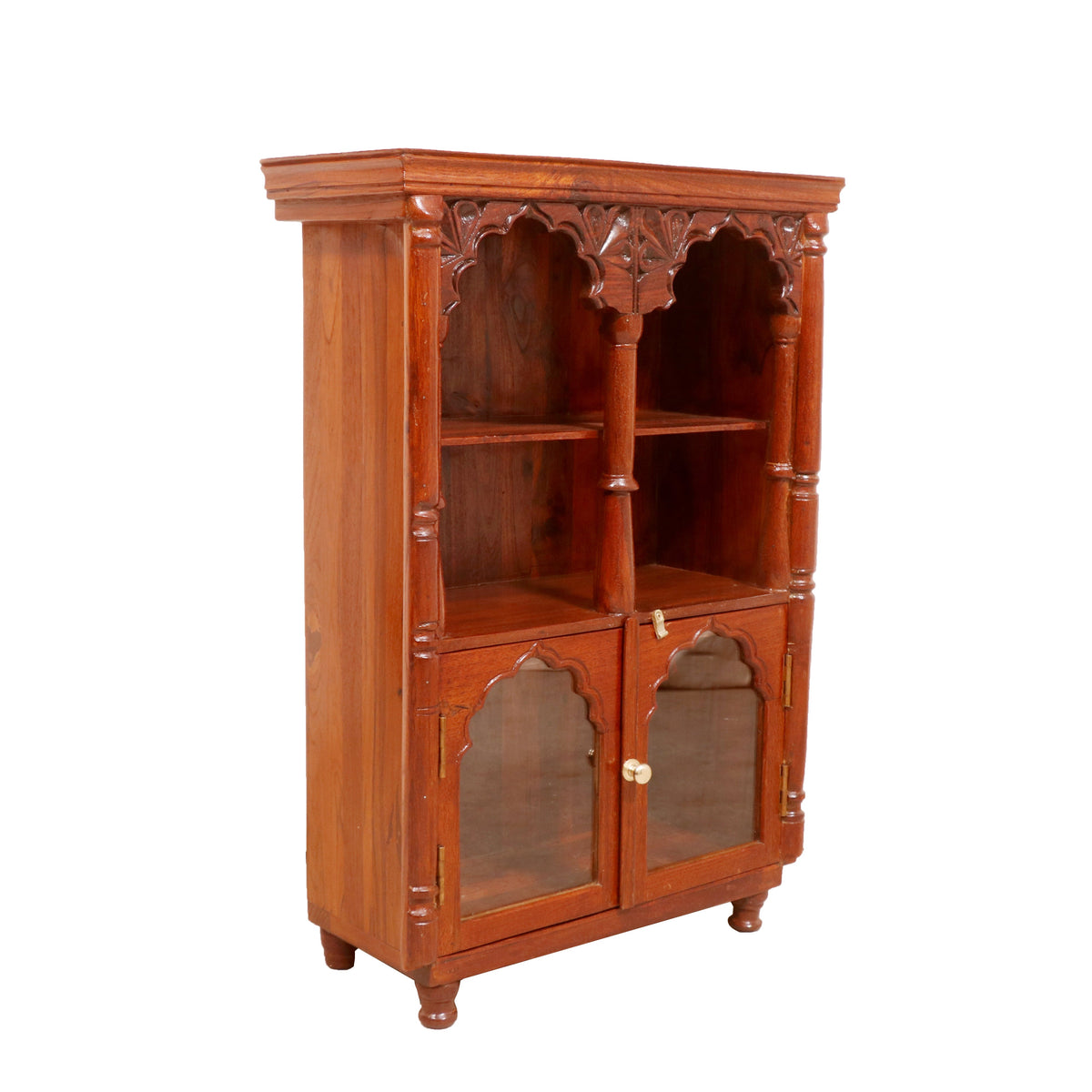 Vesper Glass Panel Storage Cabinet — view 2
