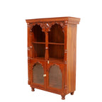 Vesper Glass Panel Storage Cabinet — view 1