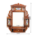 Galina Solid Wood Wall Mirror — view 7