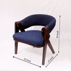 Odessa Solid Wood Armchair — view 2