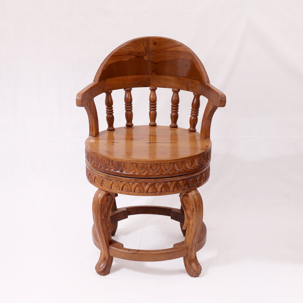 Piper Solid Wood Armchair — view 1