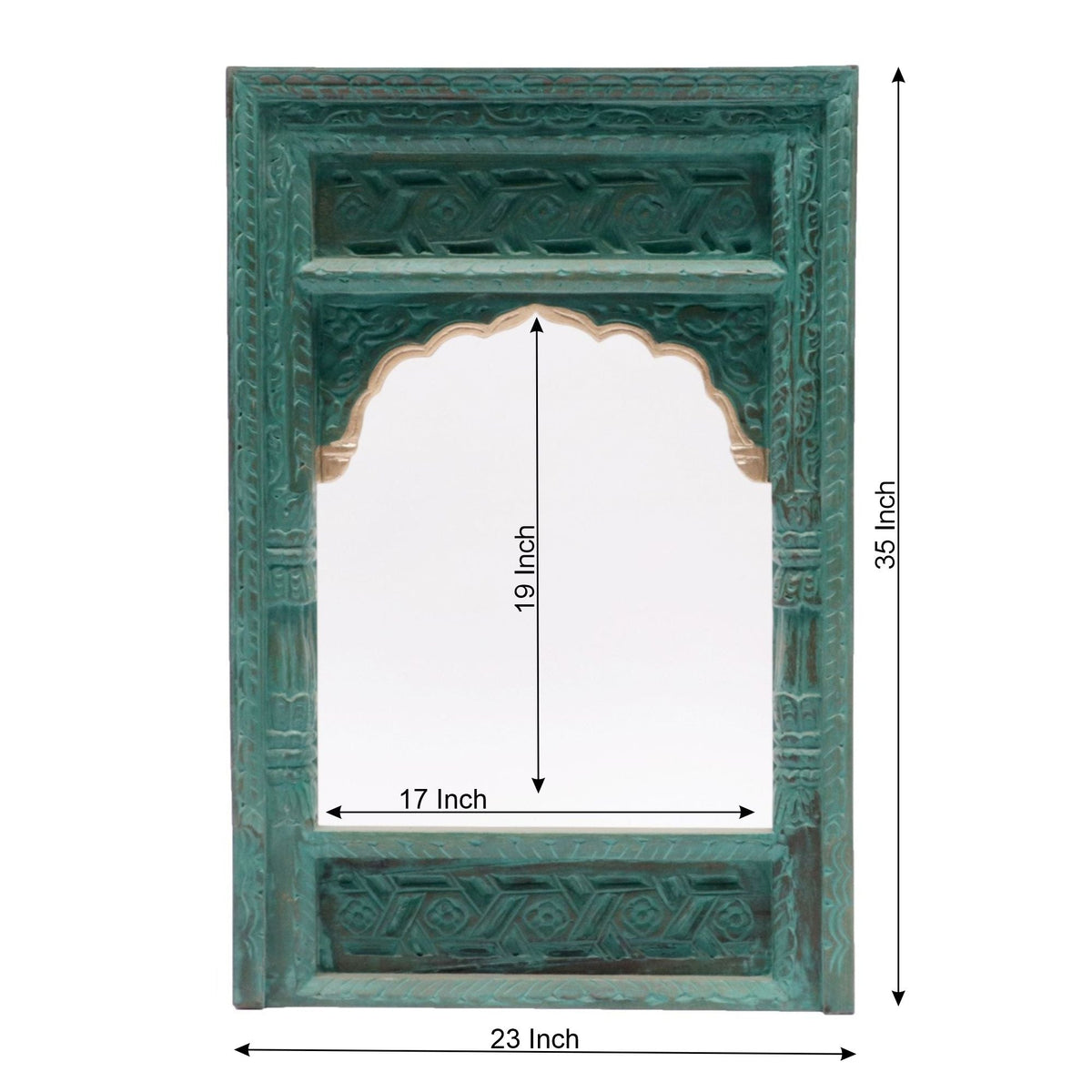 Evelina Carved Wall Mirror — view 4