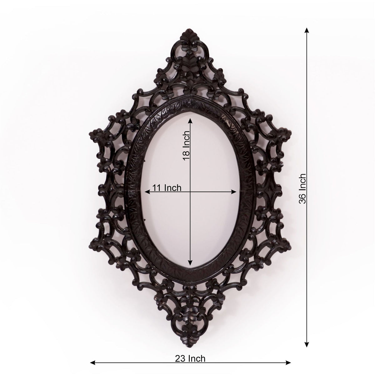 Esme Carved Wall Mirror — view 4