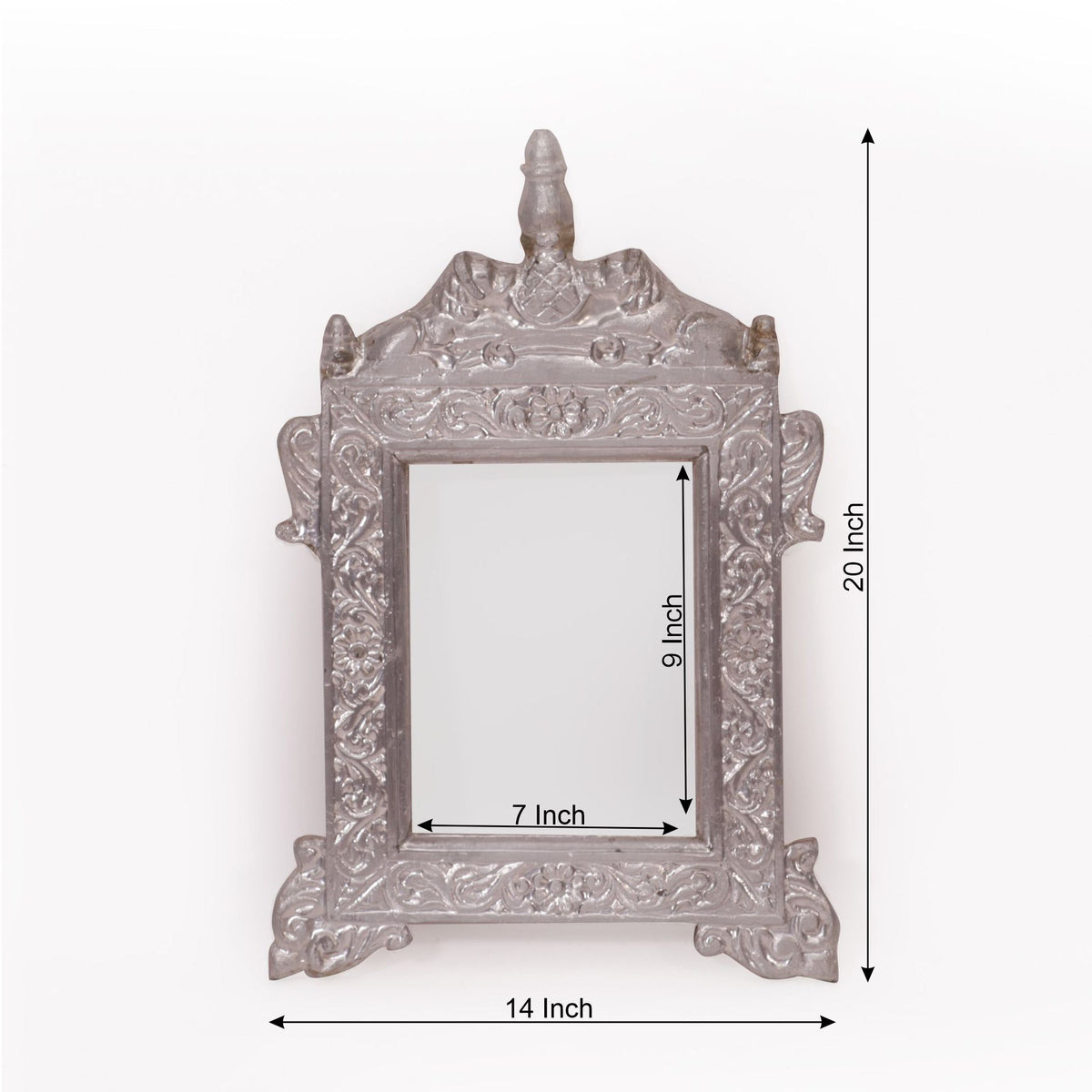 Elina Solid Wood Wall Mirror — view 4