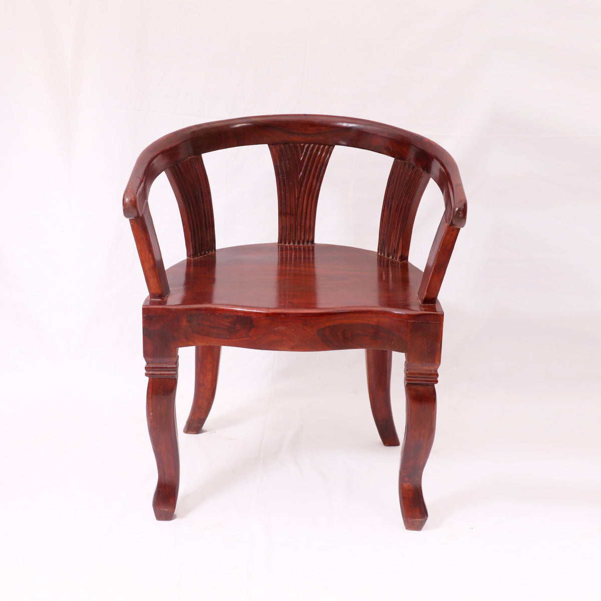 Iona Solid Wood Armchair — view 1