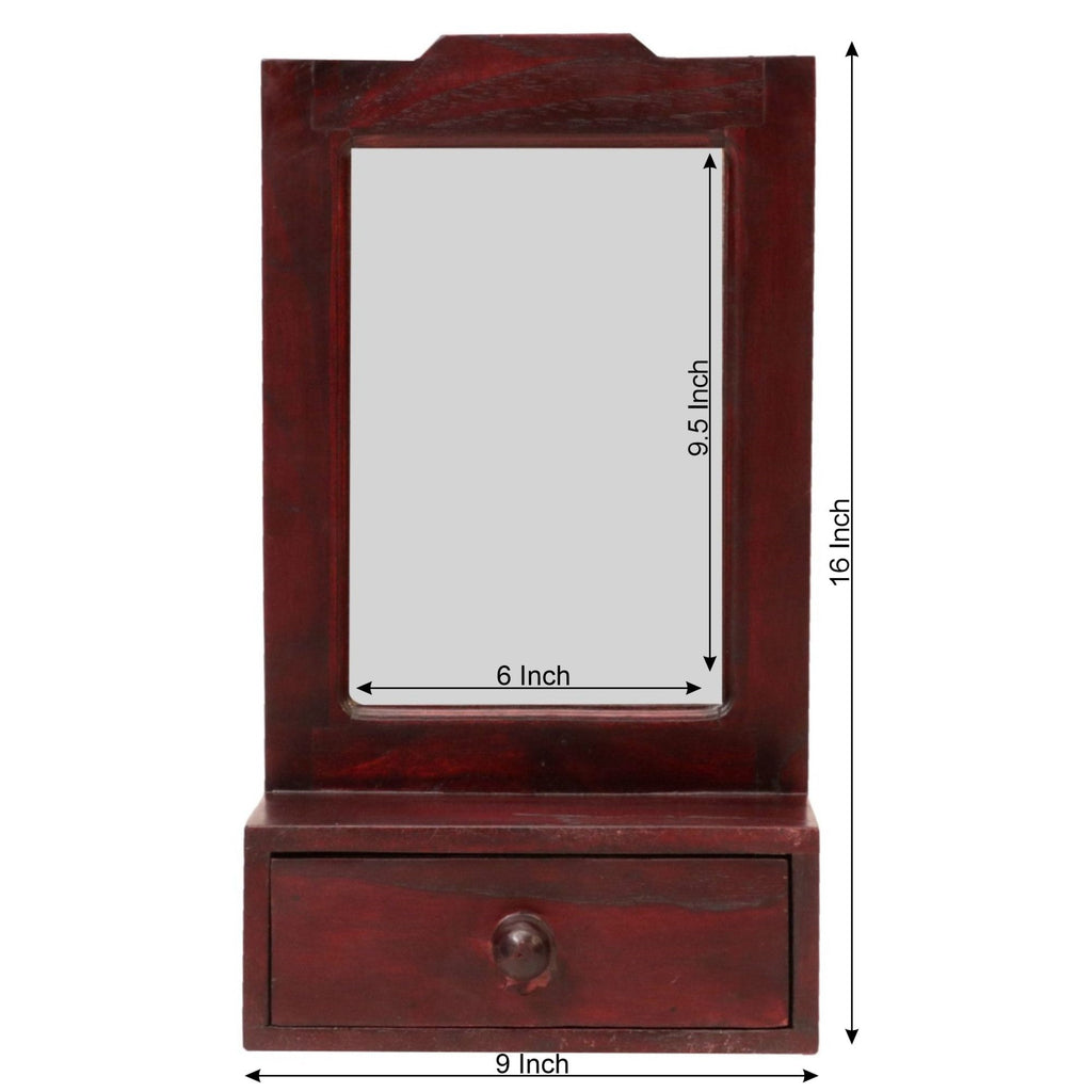 Davina Solid Wood Wall Mirror — view 6