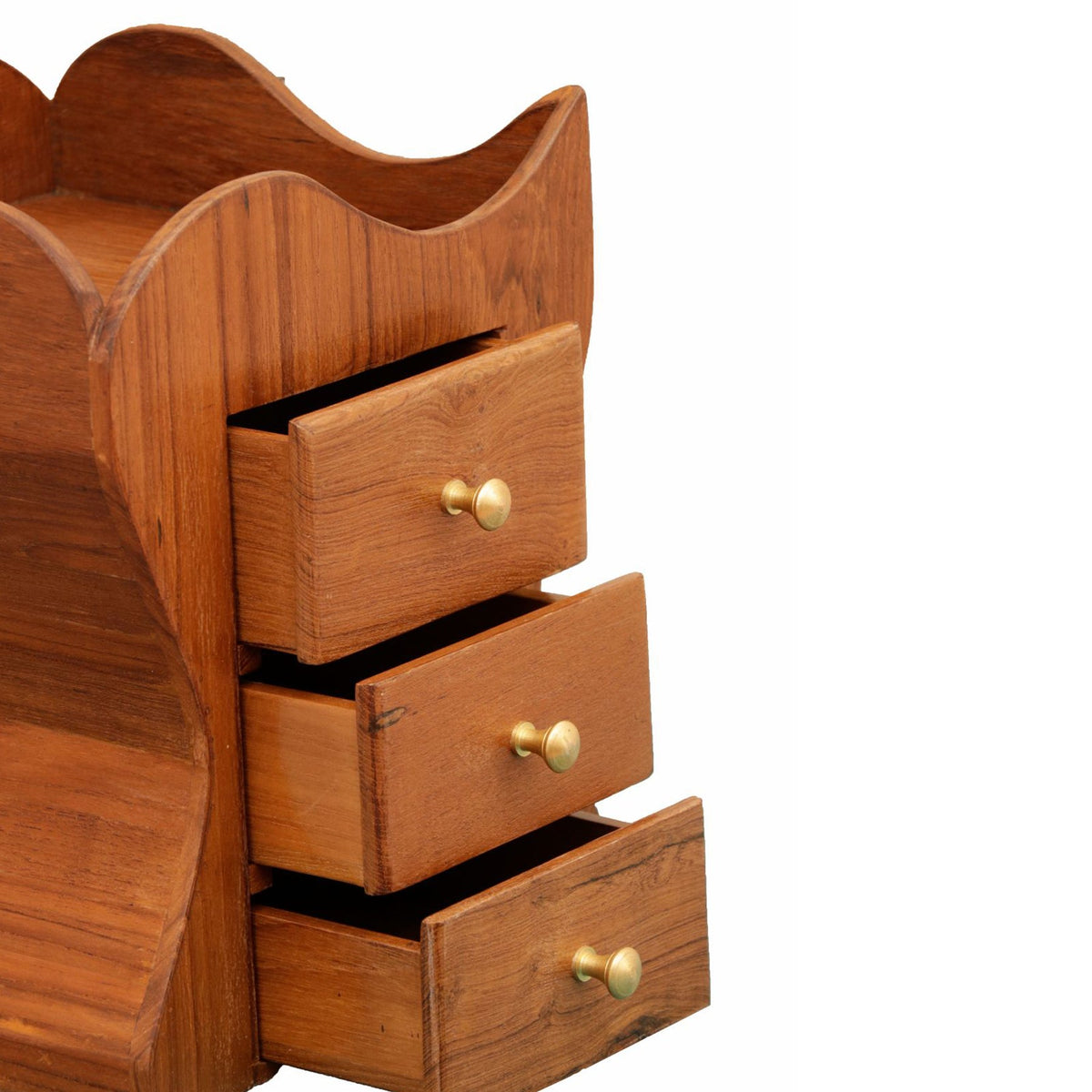 Amore Solid Wood Heart Desk Organizer - product image 3