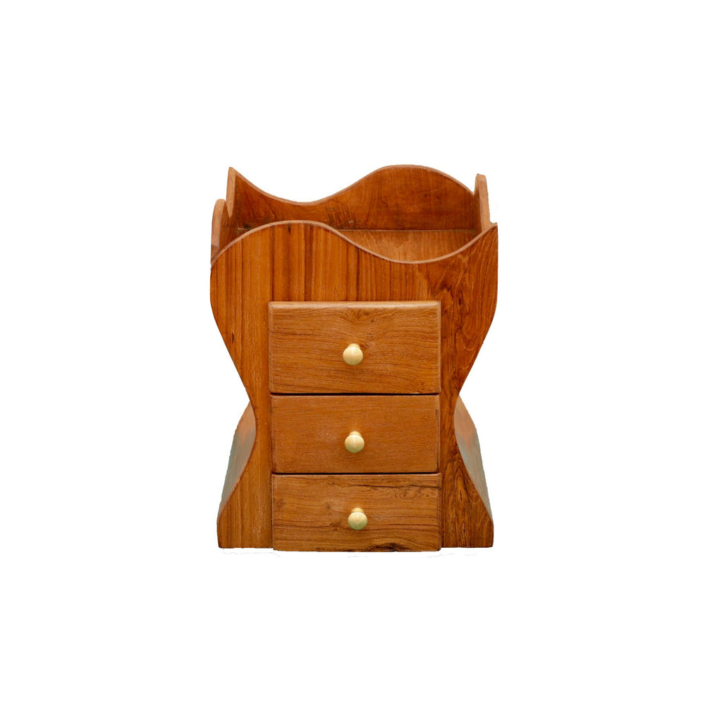 Amore Solid Wood Heart Desk Organizer - product image 5