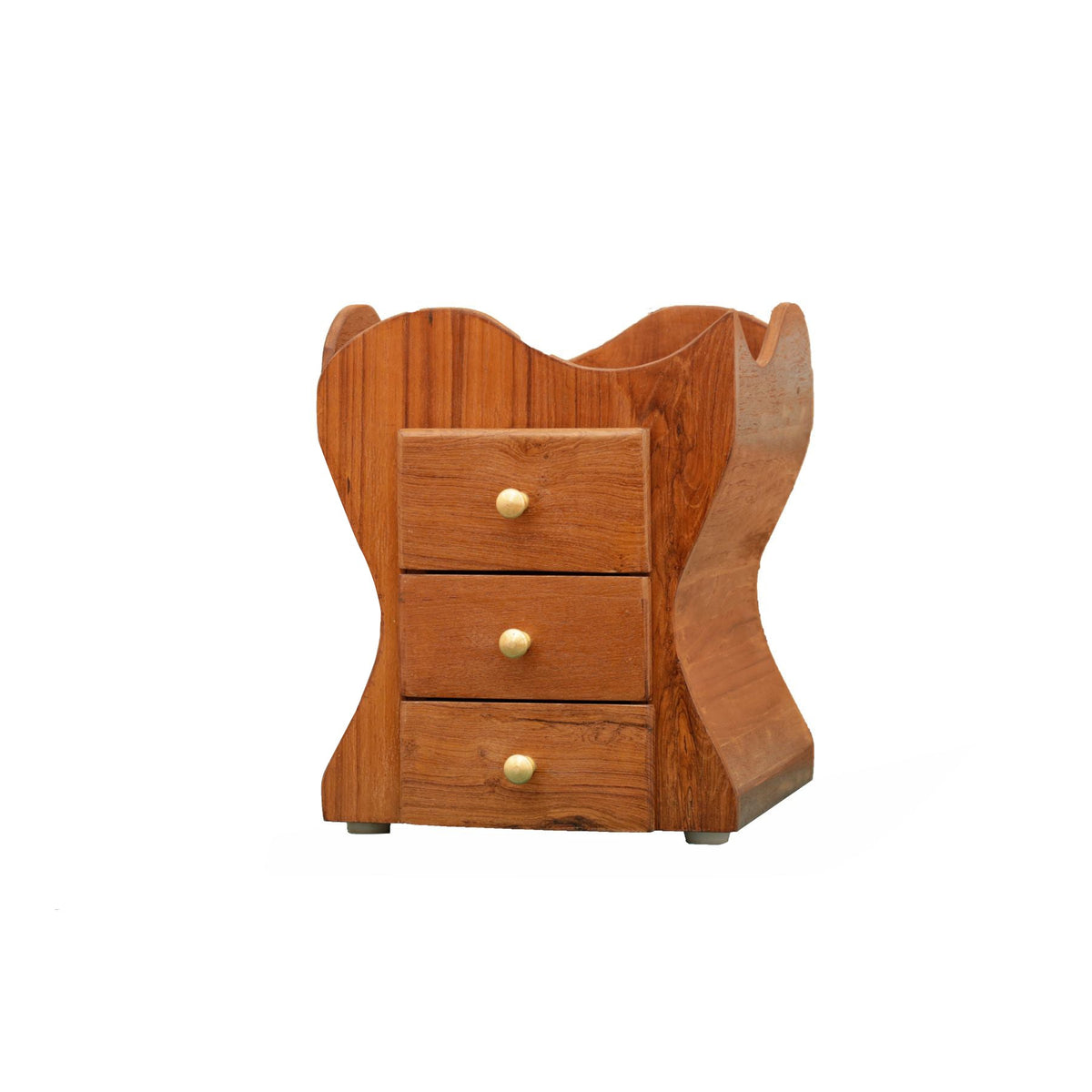 Amore Solid Wood Heart Desk Organizer - product image 1