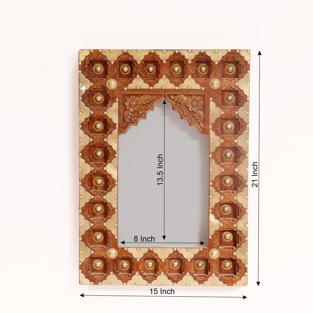 Alora Carved Wall Mirror — view 4