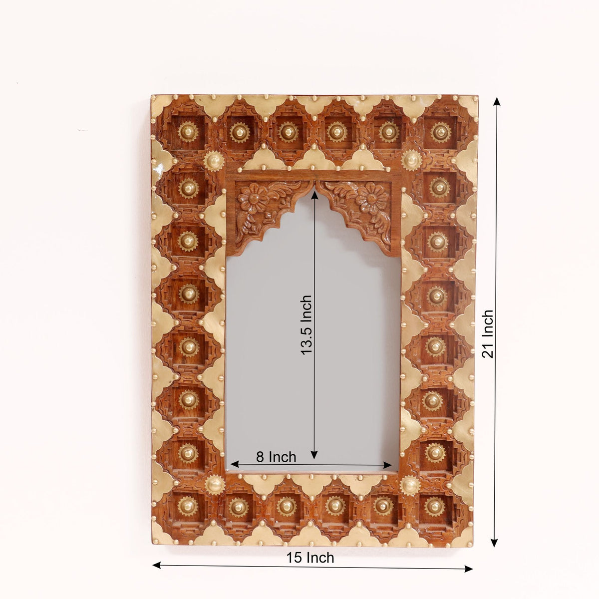 Alora Carved Wall Mirror — view 4