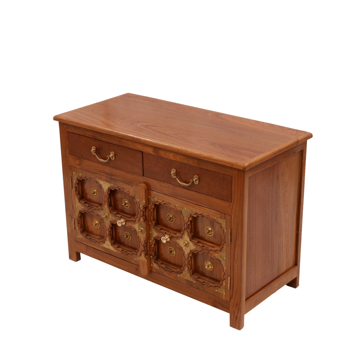 Olena Carved Storage Cabinet — view 3