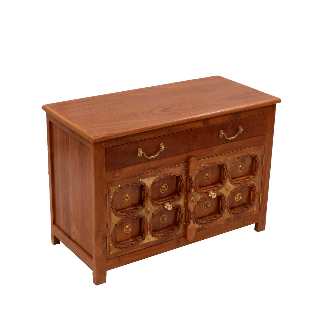 Olena Carved Storage Cabinet — view 1