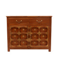 Odessa Carved Storage Cabinet — view 2