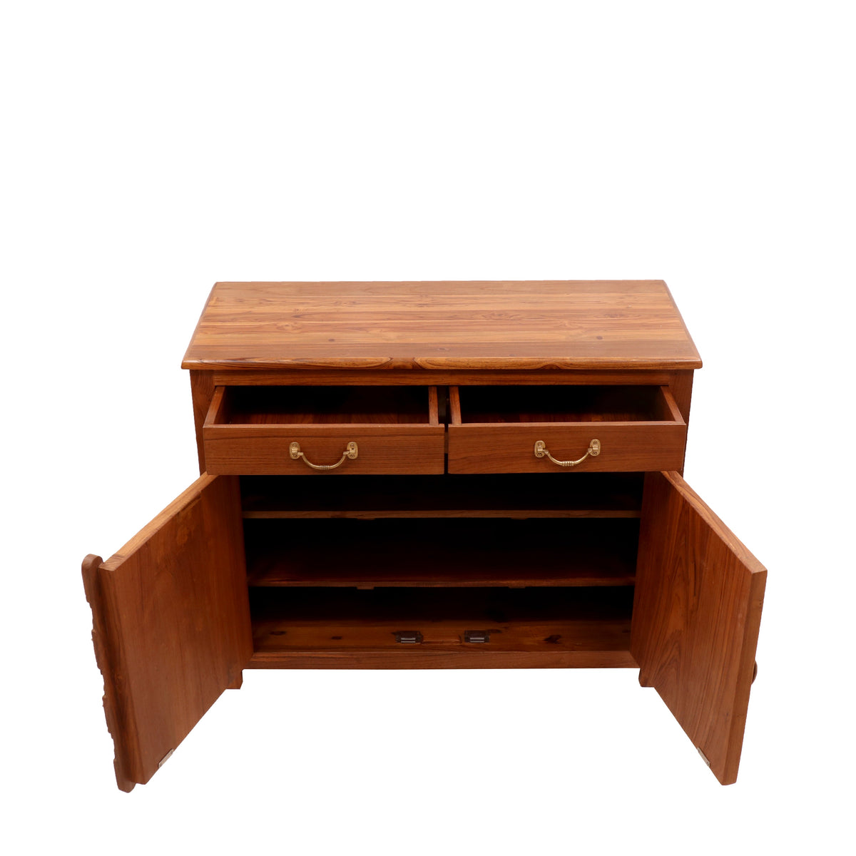 Odessa Carved Storage Cabinet — view 4