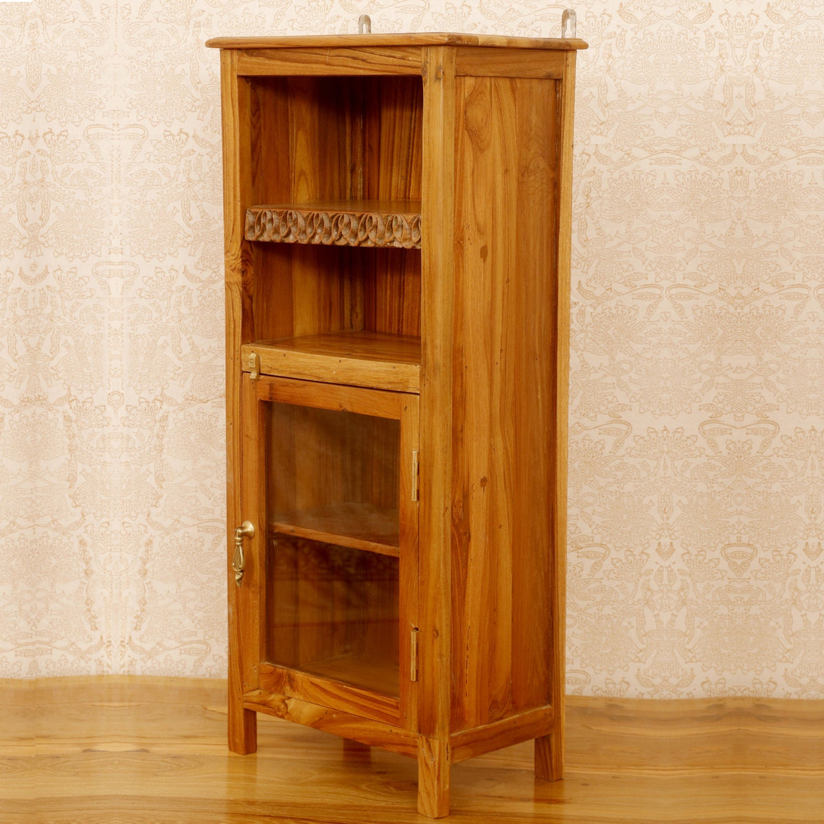 Naia Solid Wood Storage Cabinet — view 1