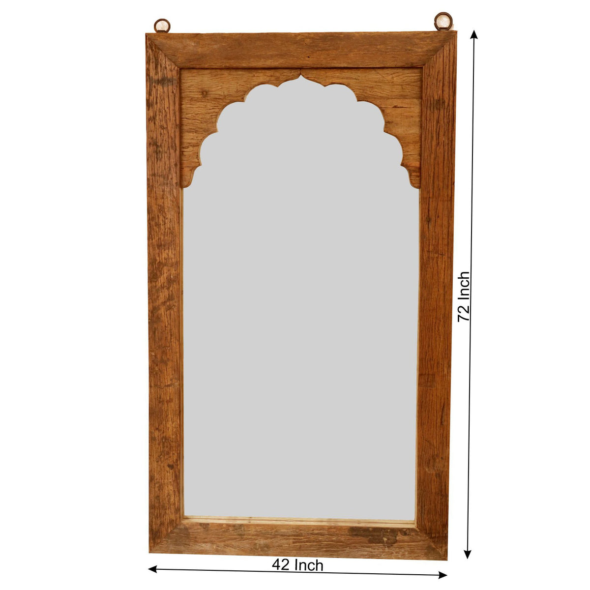 Beatrix Rustic Wall Mirror — view 2
