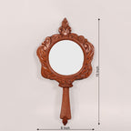 Athena Solid Wood Wall Mirror — view 4