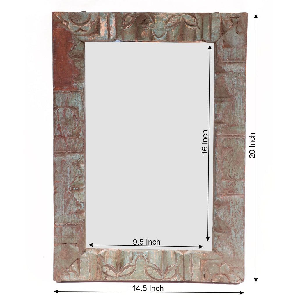 Amara Carved Wall Mirror — view 4
