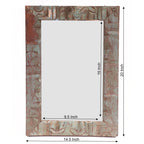 Amara Carved Wall Mirror — view 4