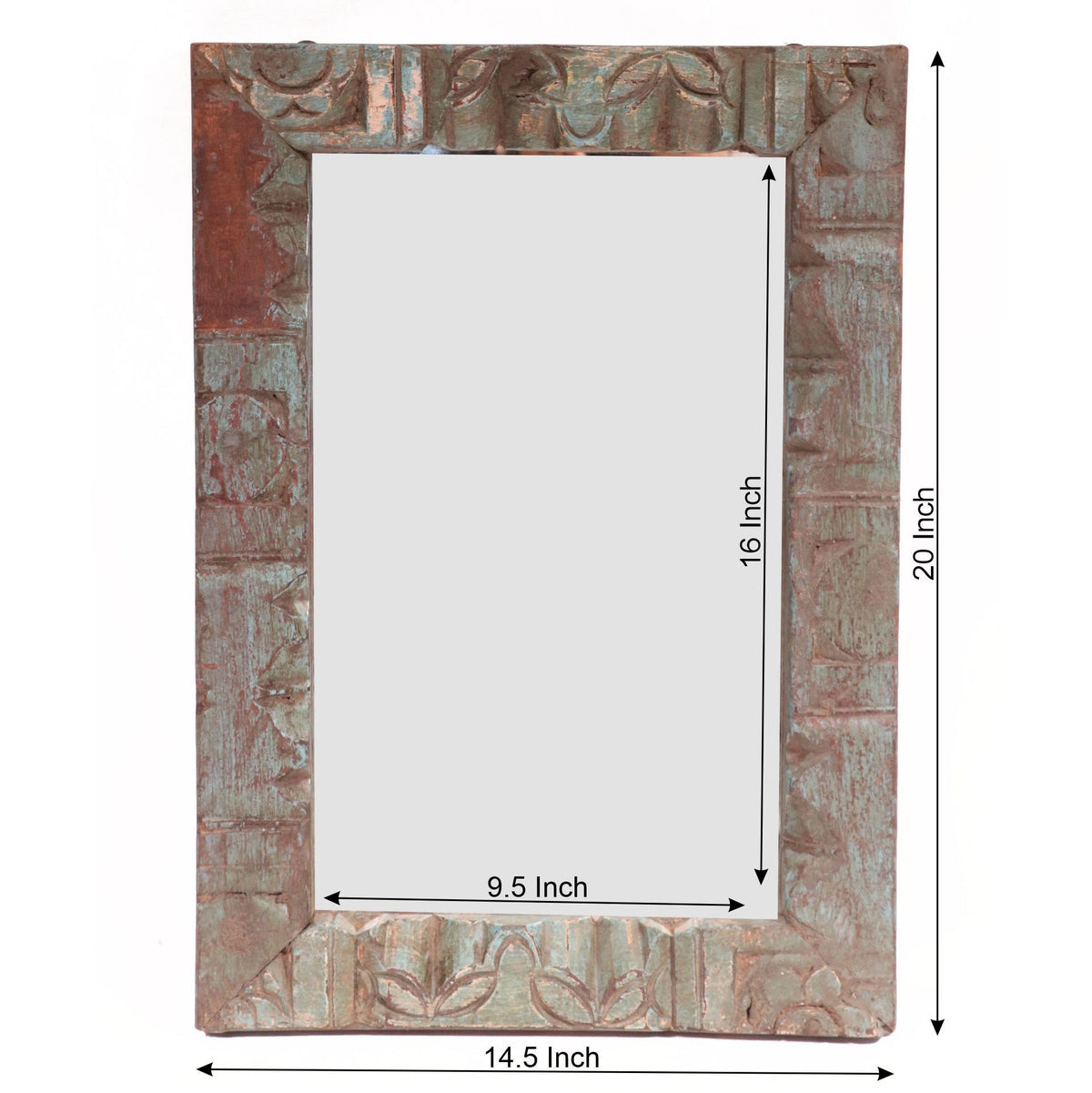 Amara Carved Wall Mirror — view 4