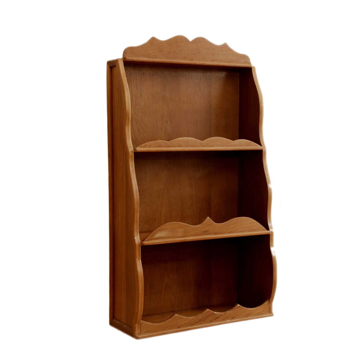 Cerise Carved Wall Shelf — view 3