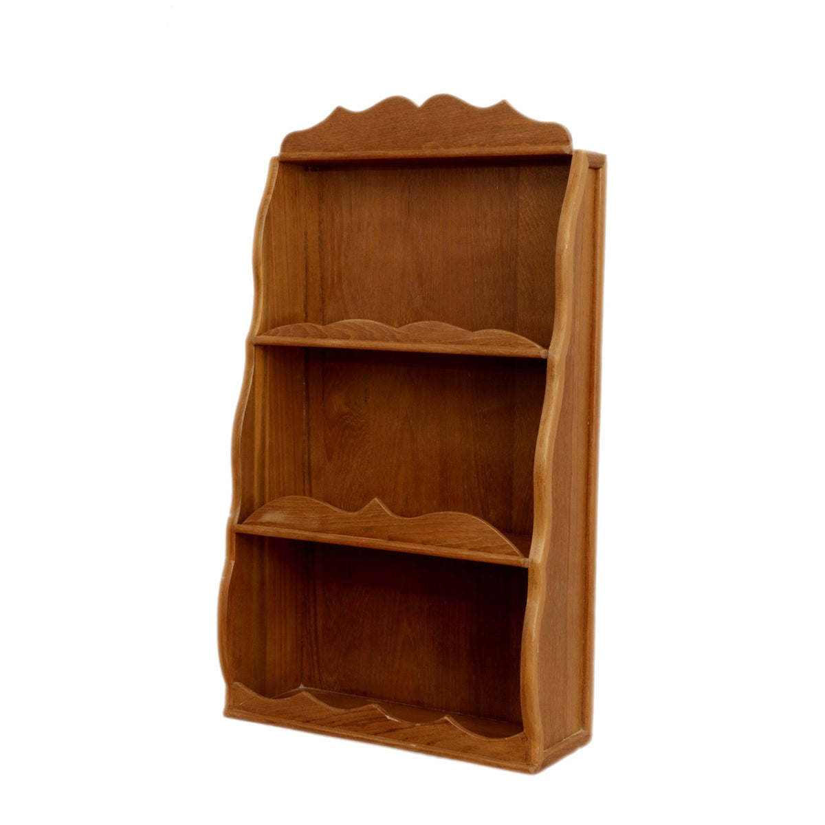 Cerise Carved Wall Shelf — view 1