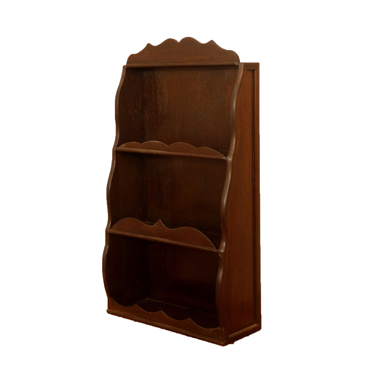 Zelia Carved Wall Shelf — view 1