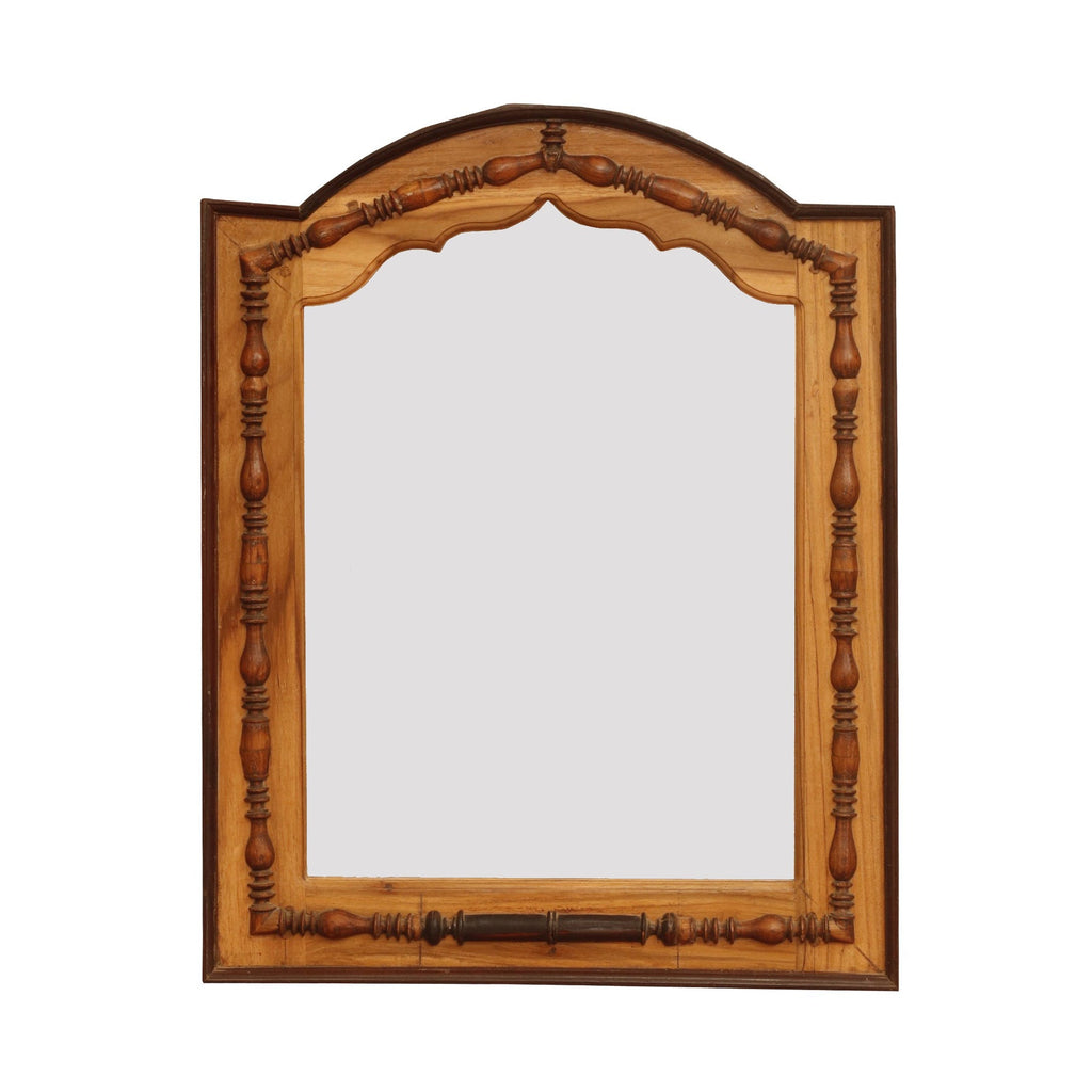 Rosalie Solid Wood Wall Mirror — view 2