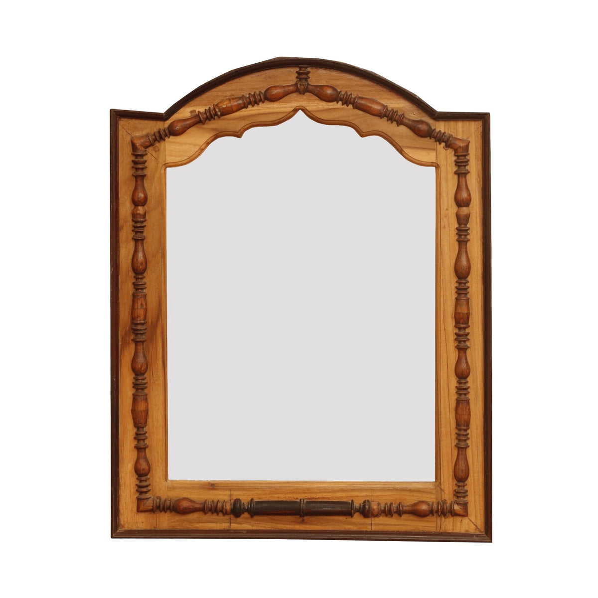 Rosalie Solid Wood Wall Mirror — view 2