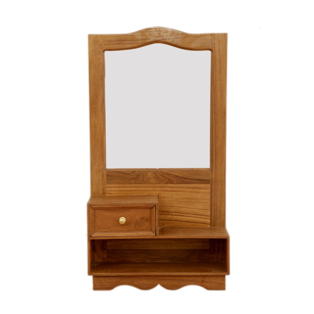 Pearl Solid Wood Wall Mirror — view 2