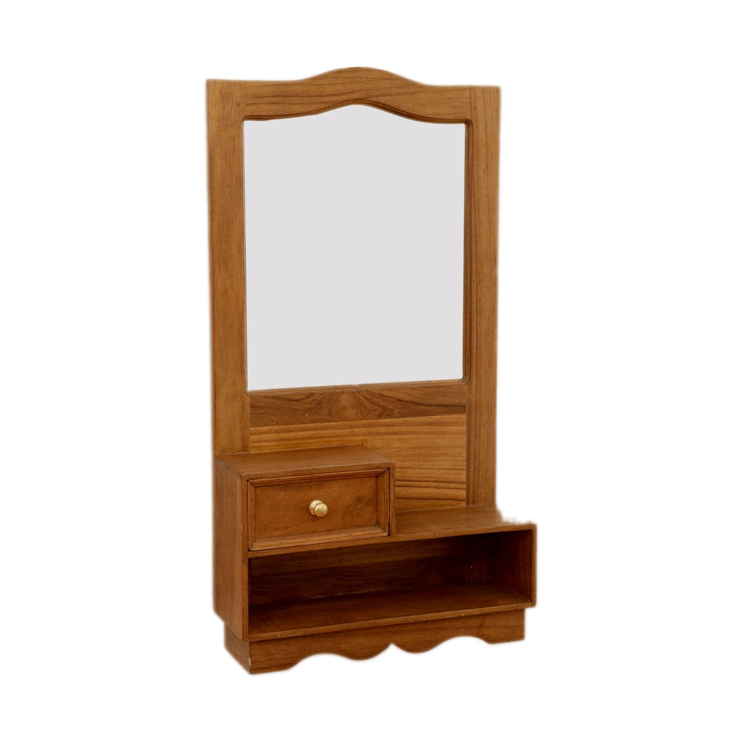 Pearl Solid Wood Wall Mirror — view 1