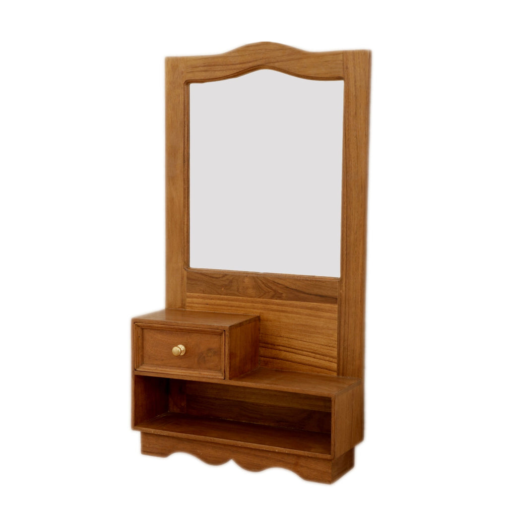 Pearl Solid Wood Wall Mirror — view 3